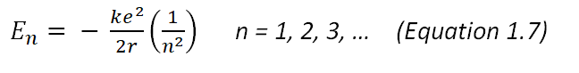 Equation 1.7 Equation 1.7