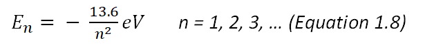 Equation 1.8 Equation 1.8