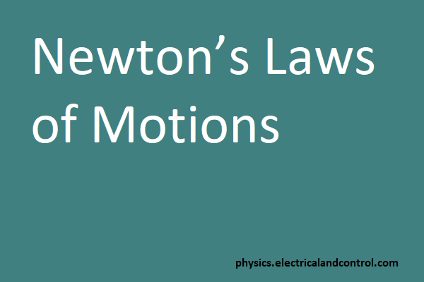 Newton’s Laws of Motions - Physics Hub