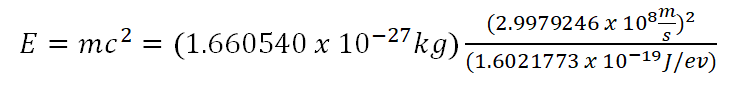Rest energy of a particle Rest energy of a particle